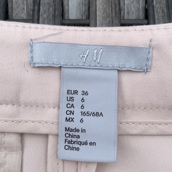 H & M Cropped Leg Slacks - Cream - Picture 9 of 13